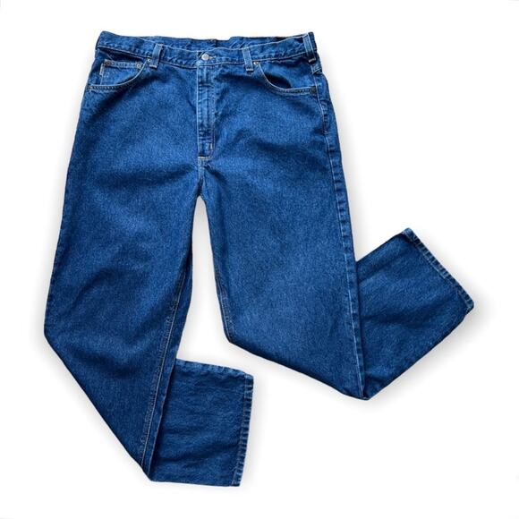 Carhartt Blue Straight Leg Relaxed Fit Jeans Men’s 40 x 32 - Picture 1 of 9